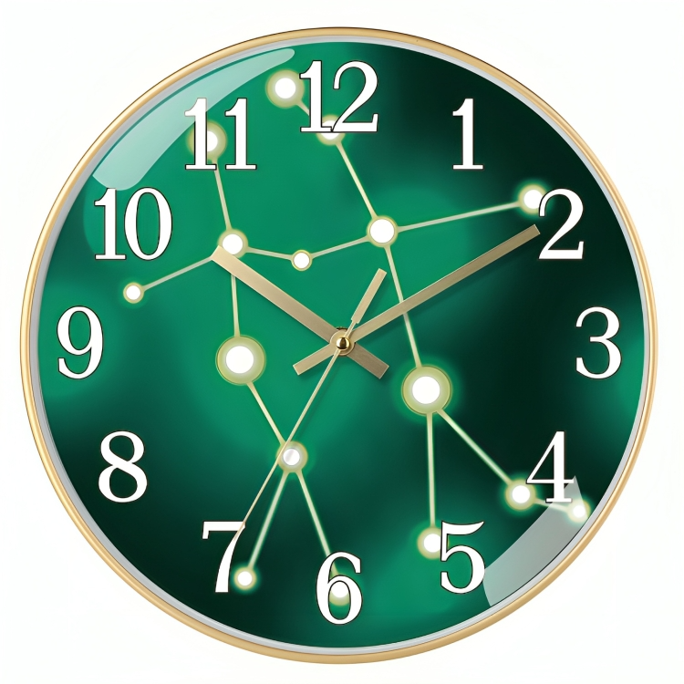 Luminoir – Glas Wanduhr