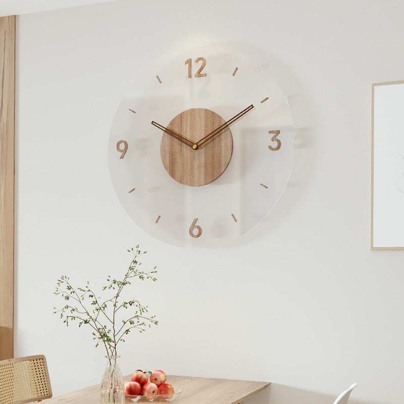 Luminoir – Holz Wanduhr