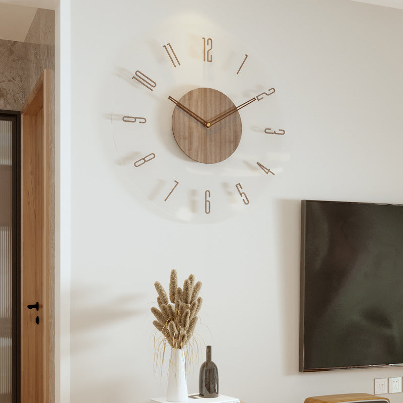 Luminoir – Holz Wanduhr