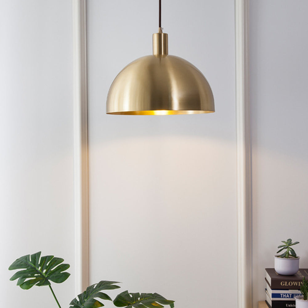 Luminiva – Messing Kuppel Pendelleuchte