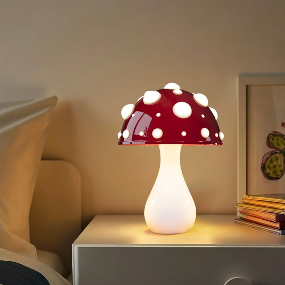 Olia - LED Tischlampe Pilzform
