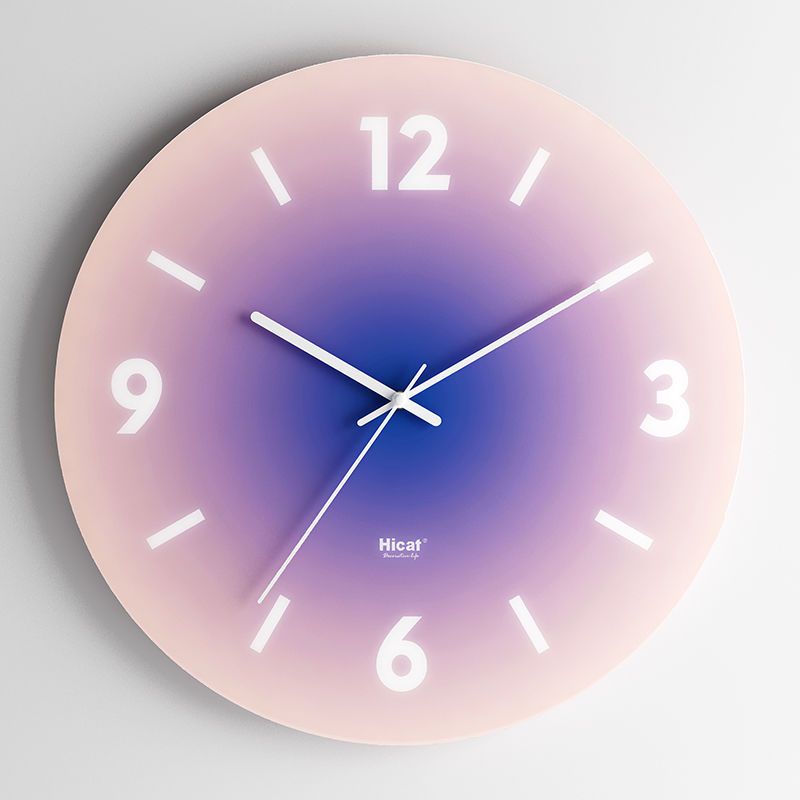 Luminoir – Glas Wanduhr