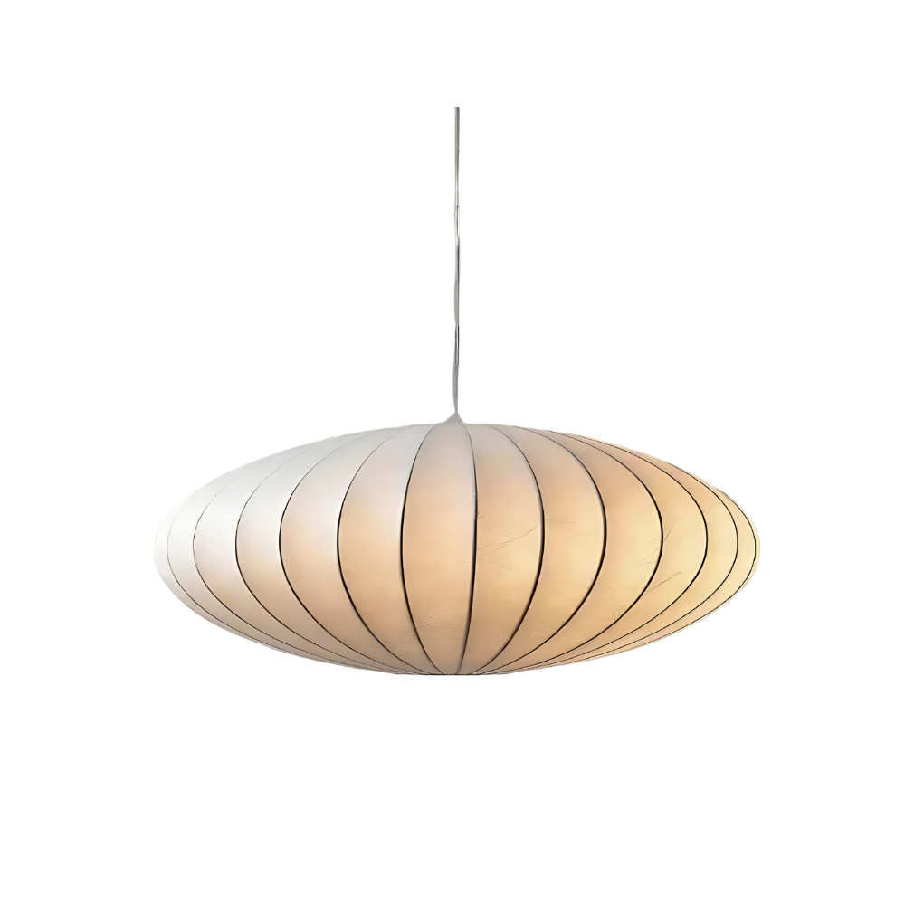 Luminoir – Japandi Seiden-Deckenlampe