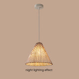 BohoLights – Geflochtene Rattan Hängeleuchte