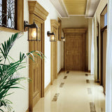 VintageGlimmer - Klassische Außenwandlampe