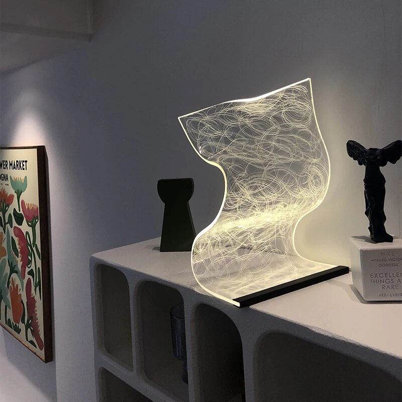 LumiAcrylic - LED Tischlampe Acryl