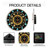 ModernGlow – 3D Wanduhr
