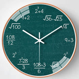 Krittavla - Formeln Wanduhr