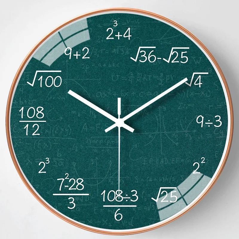 Krittavla - Formeln Wanduhr