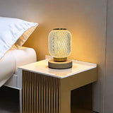 CrystalGlow - Kristall Tischlampe