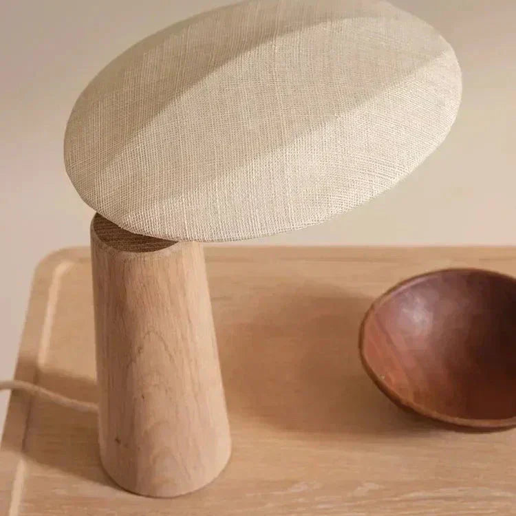 CalmAura - Retro Holzlampe
