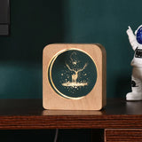 LumiWood – Gravierte Holz Nachtlampe