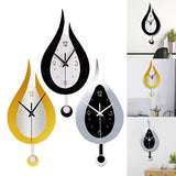 WaterDrop - Minimalistische Wanduhr
