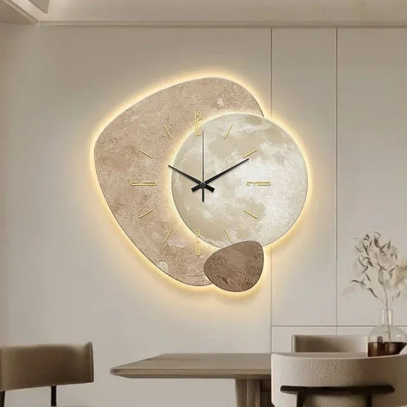 CreamWind - Moderne Wanduhr