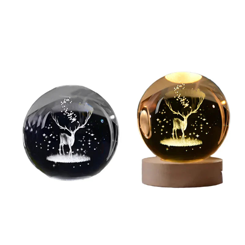 LumiCrystal – 3D LED Nachtlampe