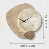 CreamWind - Moderne Wanduhr