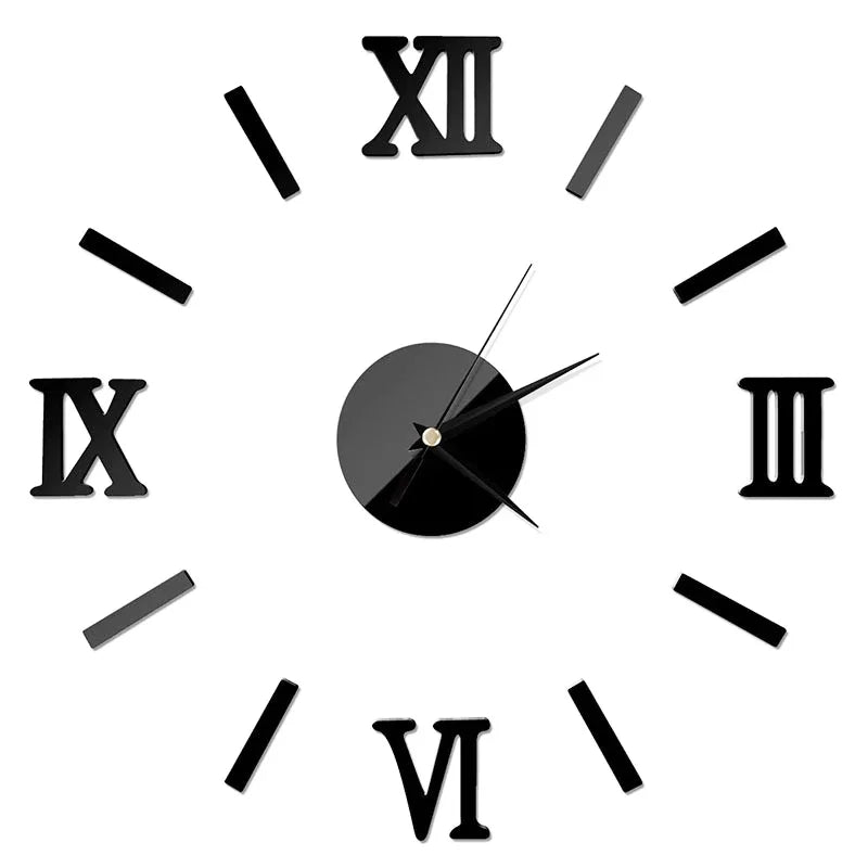 Spiegel - 3D Wanduhr
