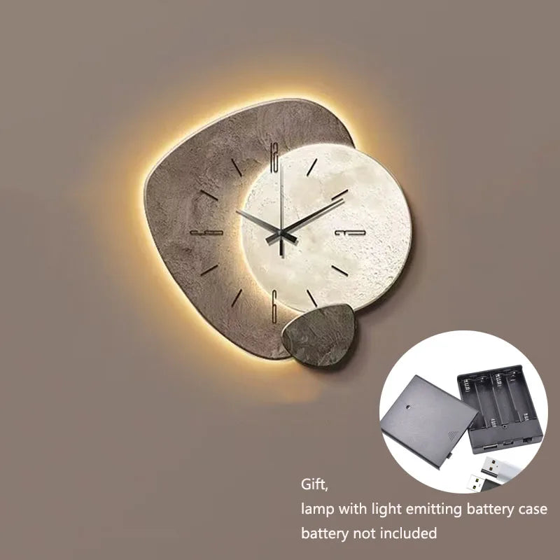 CreamWind - Moderne Wanduhr