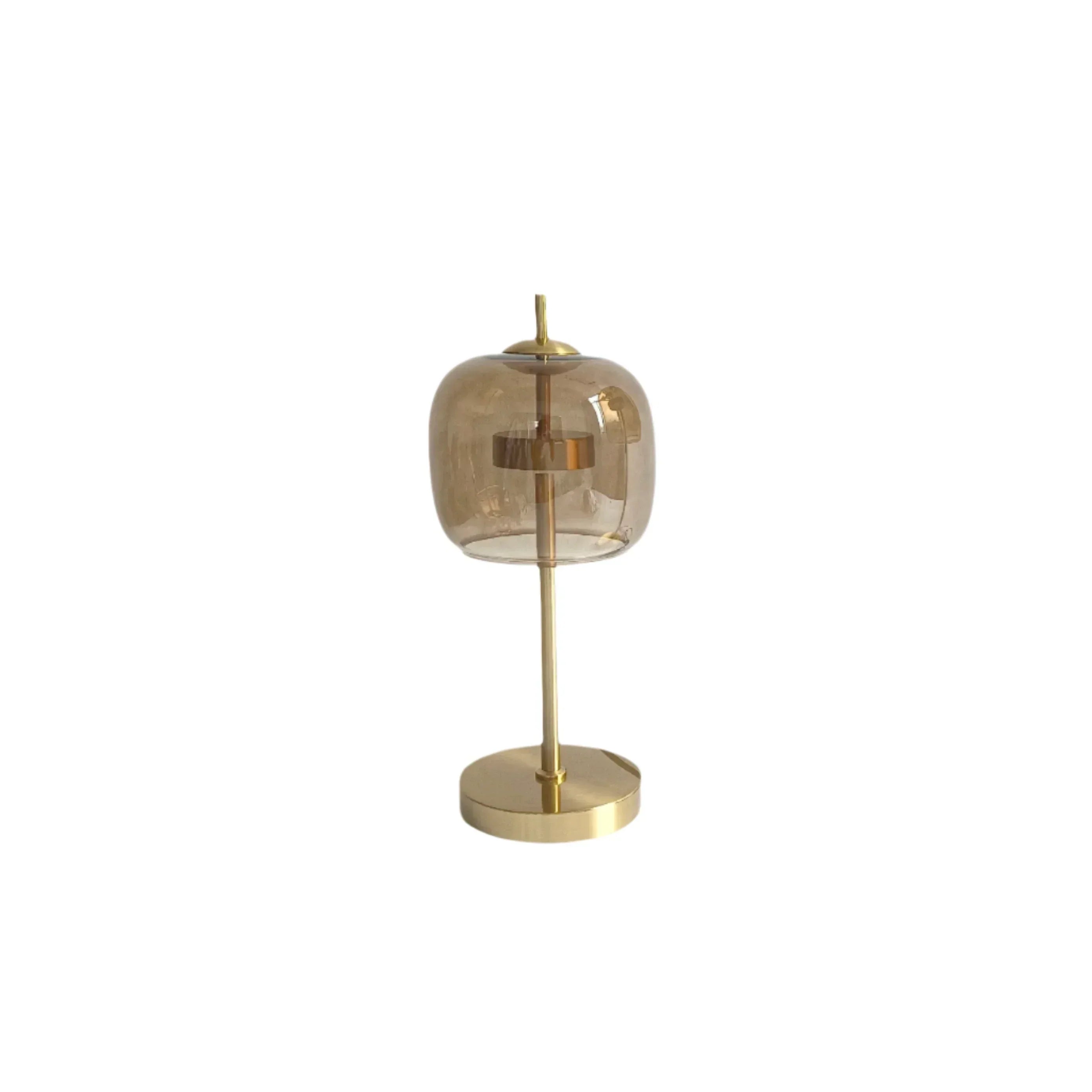 LumiGlass - Moderne Glas-Tischlampe