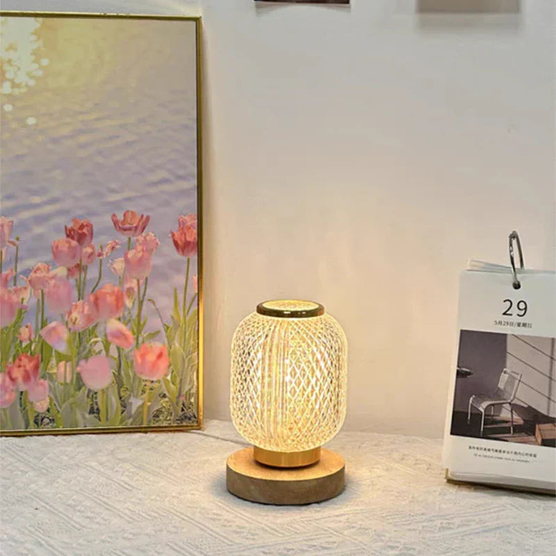 NordicGlow - Kristall LED Tischlampe