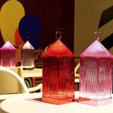 CrystalGlow - Wiederaufladbare Kristall-Nachtlampe