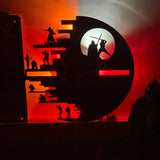StarWarsVinyl - LED Uhr