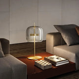 LumiGlass - Moderne Glas-Tischlampe