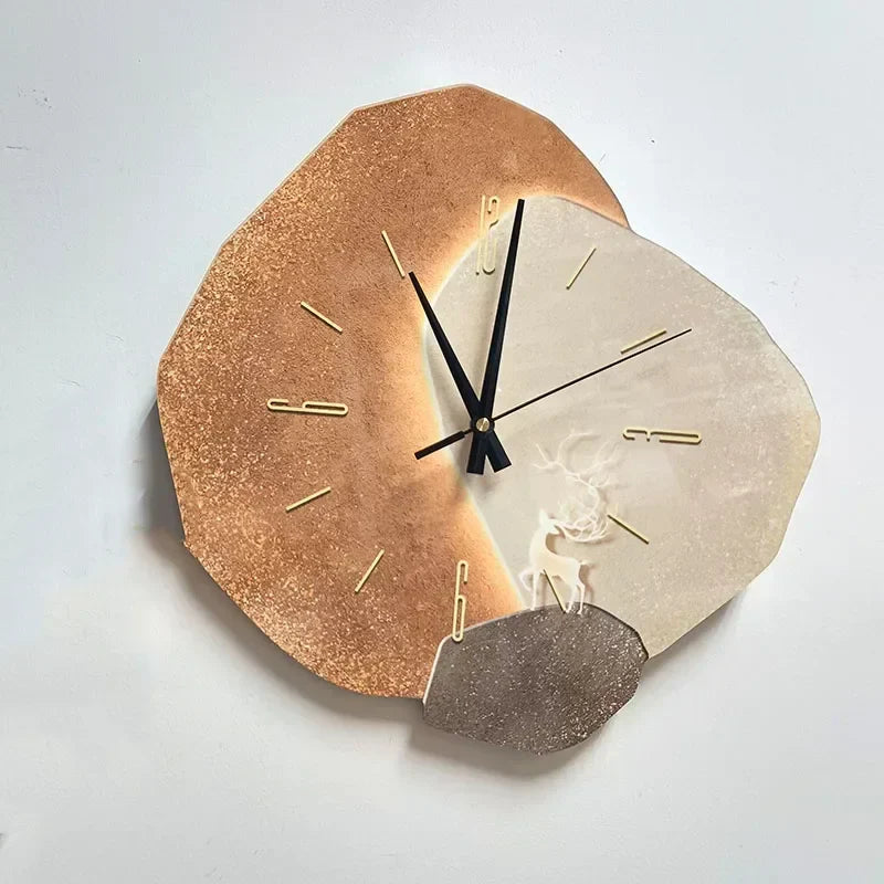 CreamWind - Moderne Wanduhr