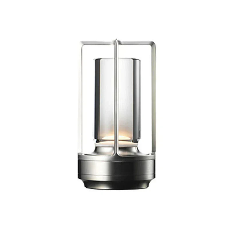 CrystalGlow – Kabellose Kristall Tischlampe