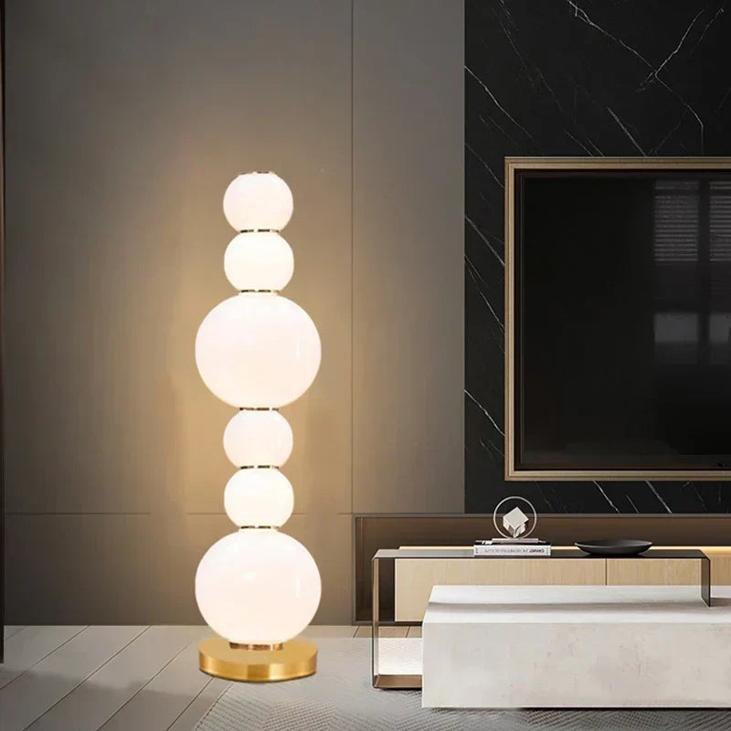 LuxeRadiance – Glastischlampe