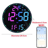 WiFiTid – LED Wanduhr