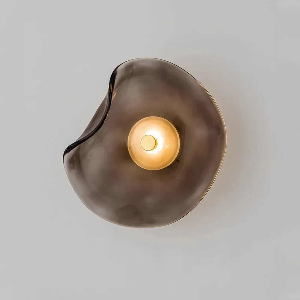 GlasLicht – LED-Wandleuchte aus Glas