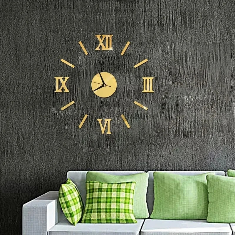 Spiegel - 3D Wanduhr