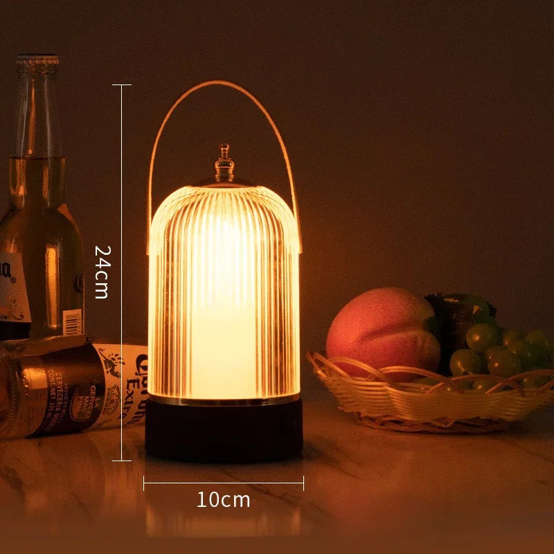 VintageGlow - Retro Tischlampe