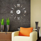 Spiegel - 3D Wanduhr