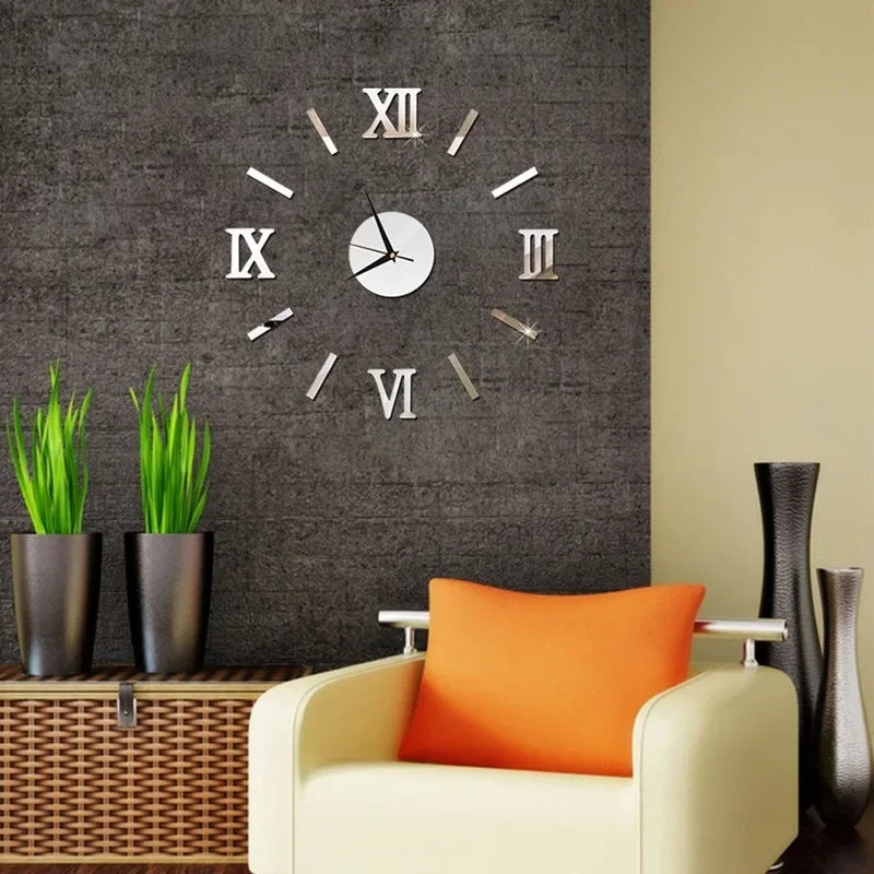 Spiegel - 3D Wanduhr