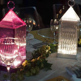 CrystalGlow - Wiederaufladbare Kristall-Nachtlampe