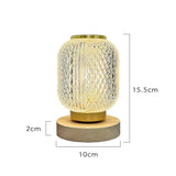 NordicGlow - Kristall LED Tischlampe