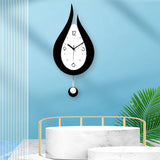 WaterDrop - Minimalistische Wanduhr