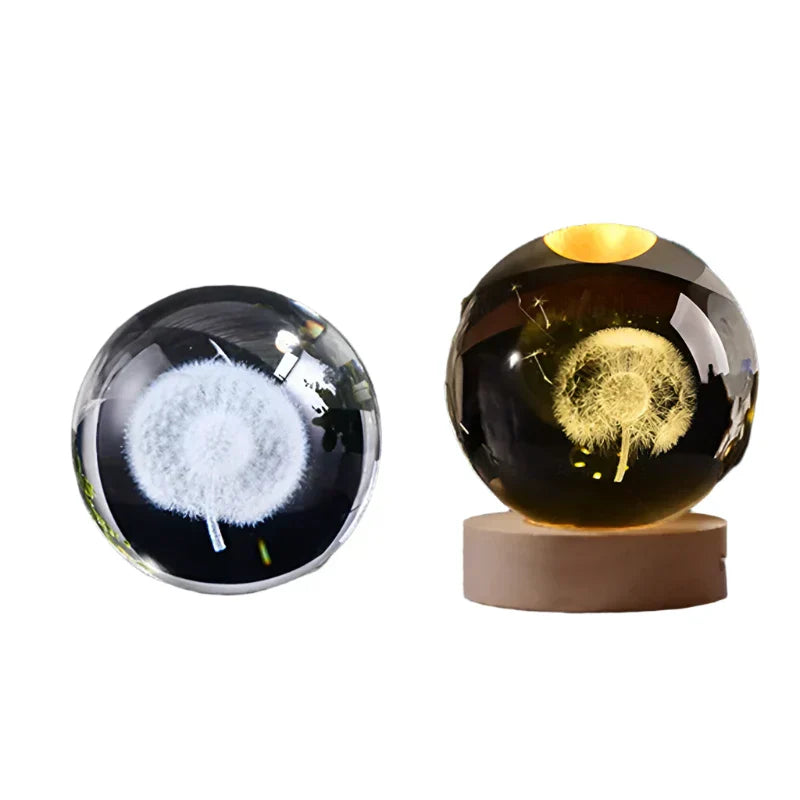LumiCrystal – 3D LED Nachtlampe