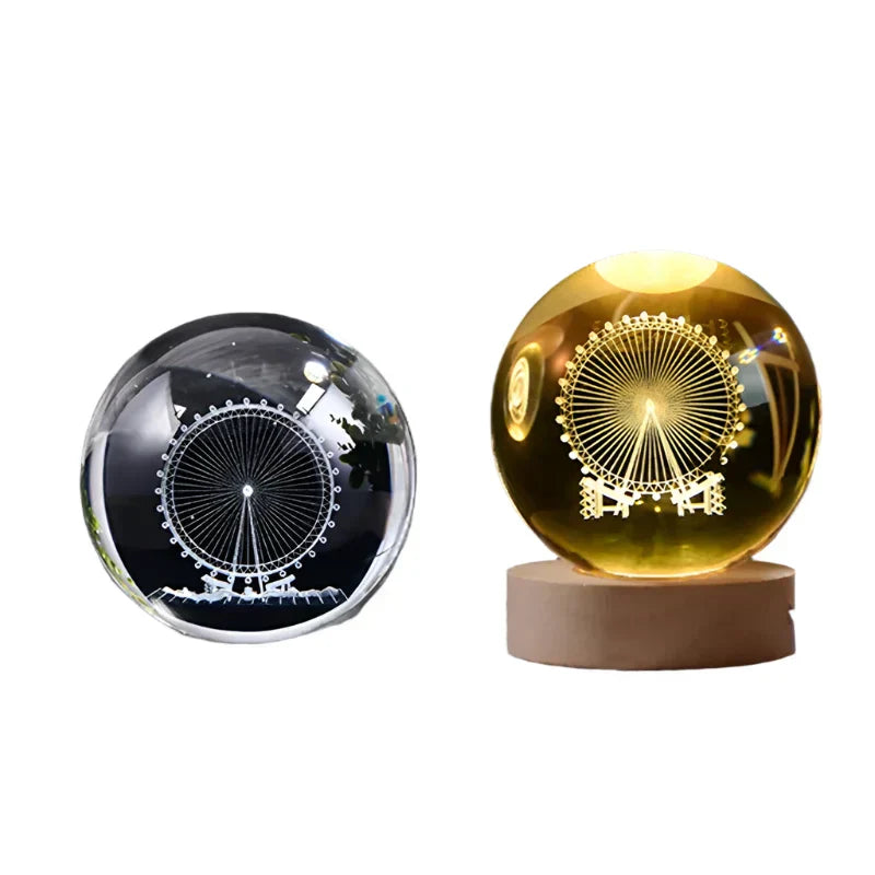 LumiCrystal – 3D LED Nachtlampe