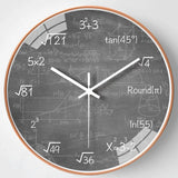 Krittavla - Formeln Wanduhr