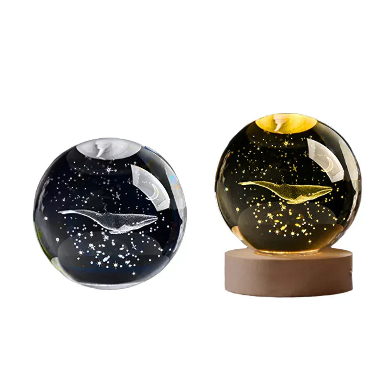 LumiCrystal – 3D LED Nachtlampe