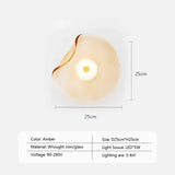 GlasLicht – LED-Wandleuchte aus Glas