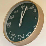 Krittavla - Formeln Wanduhr