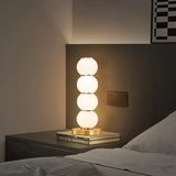 LuxeRadiance – Glastischlampe