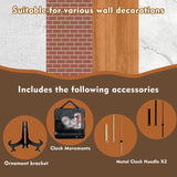 CircleDesign - Aluminium Wanduhr