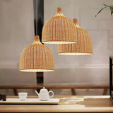 Luminoir – Bambus Rattan Hängelampe