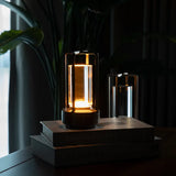 CrystalGlow – Kabellose Kristall Tischlampe