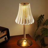 GoldenNest - Kristall Tischlampe